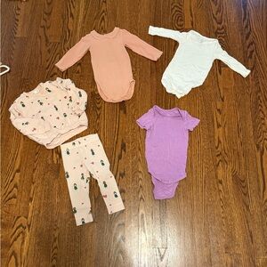 Kyte Baby Bundle Miles the Label Gray Label Set 6-12 months